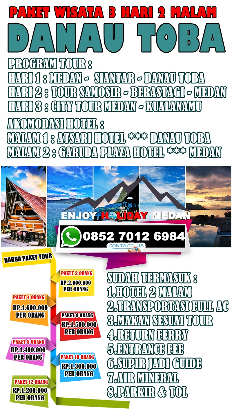 Paket Wisata Medan Murah 3 Hari 2 Malam Archives | Paket Wisata Danau Toba